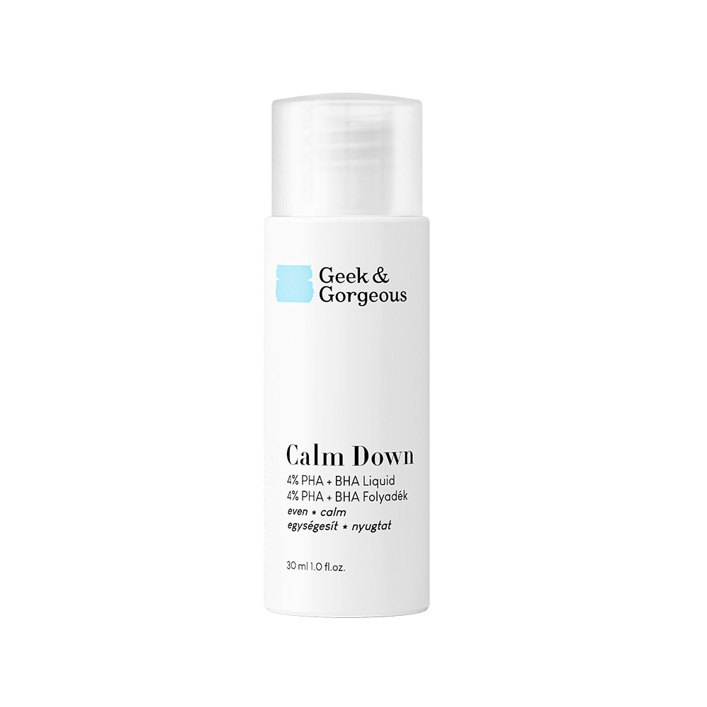 Helia-D Web Shop - Geek & Gorgeous Calm Down 4% PHA + BHA Li