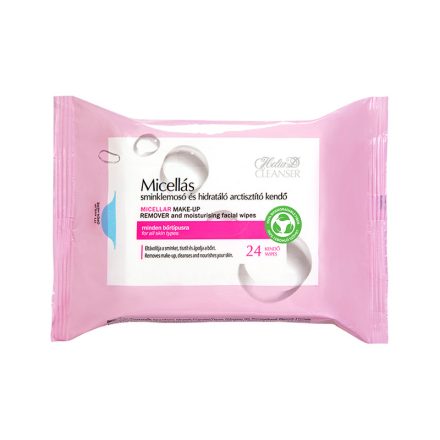 Helia-D Micellar Make-up Remover and Moisturising Facial Wipes 24 pcs