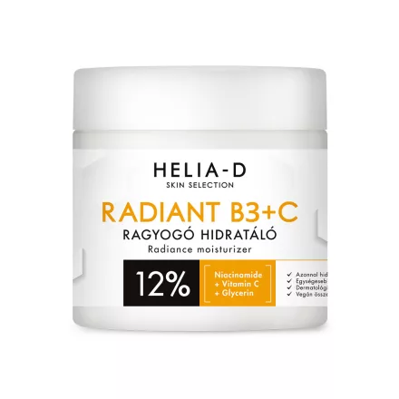 Helia-D Skin Selection Radiant B3+C Radiance moisturizer 400 ml