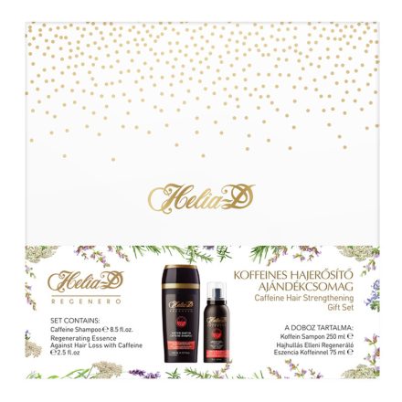 Helia-D Regenero Caffeine Hair Strengthening Gift Set
