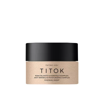 Pataki Ági Titok anti-wrinkle & moisturizing complex – night