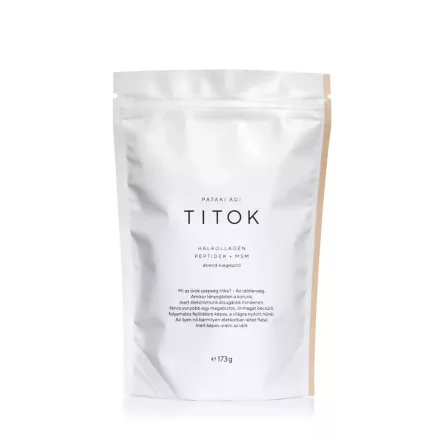 TITOK Halkollagén peptidek + MSM