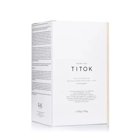 TITOK Multivitamin és Halkollagén pepdidek + MSM